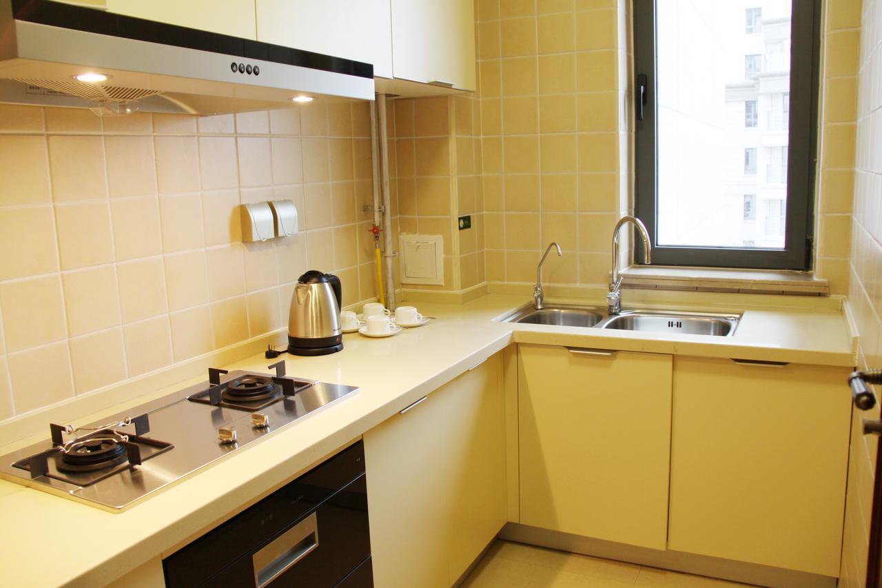 Qingdao Fuying Gailo Home International Aparthotel Exterior foto