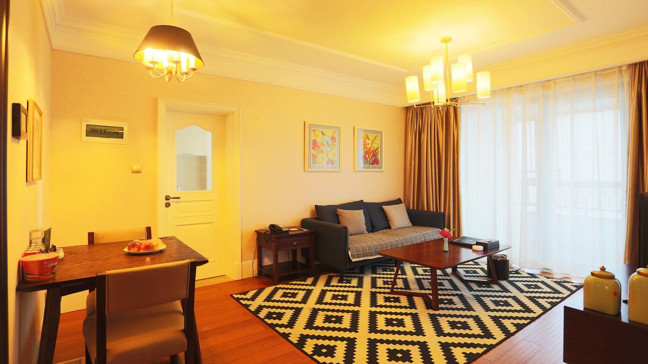 Qingdao Fuying Gailo Home International Aparthotel Exterior foto